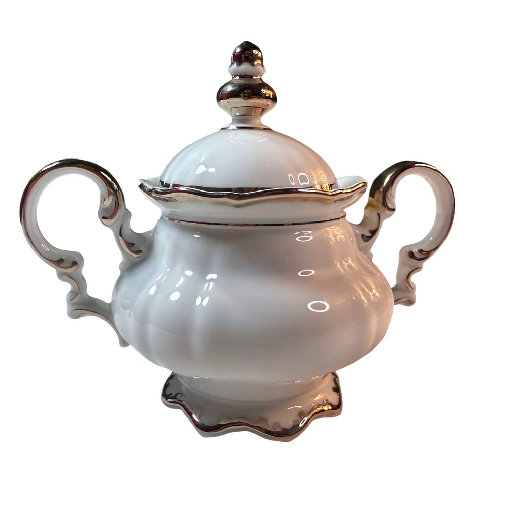 Vintage Hutschenreuther Sugar Bowl MCM